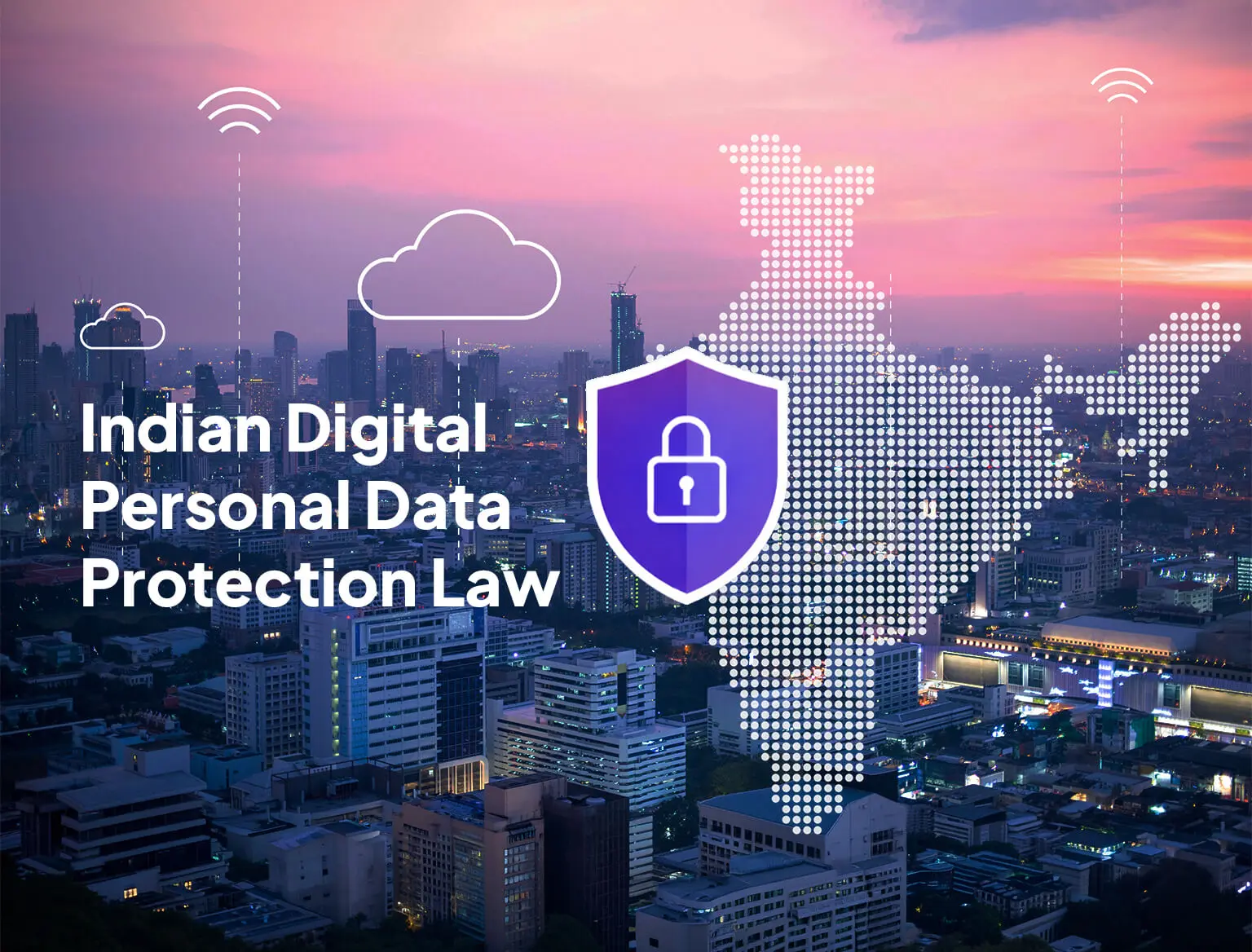 Digital data protection interface representing privacy and governance systems
